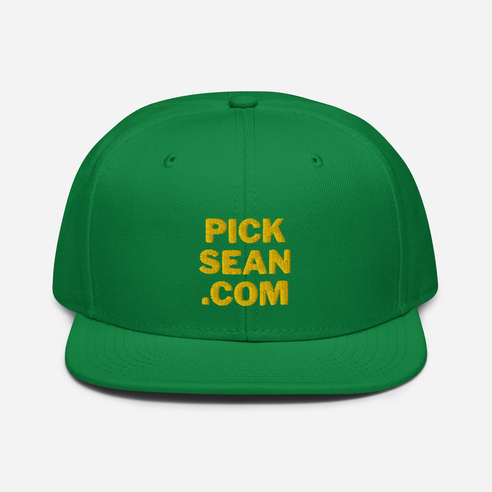 PICKSEAN.COM Snapback Hat