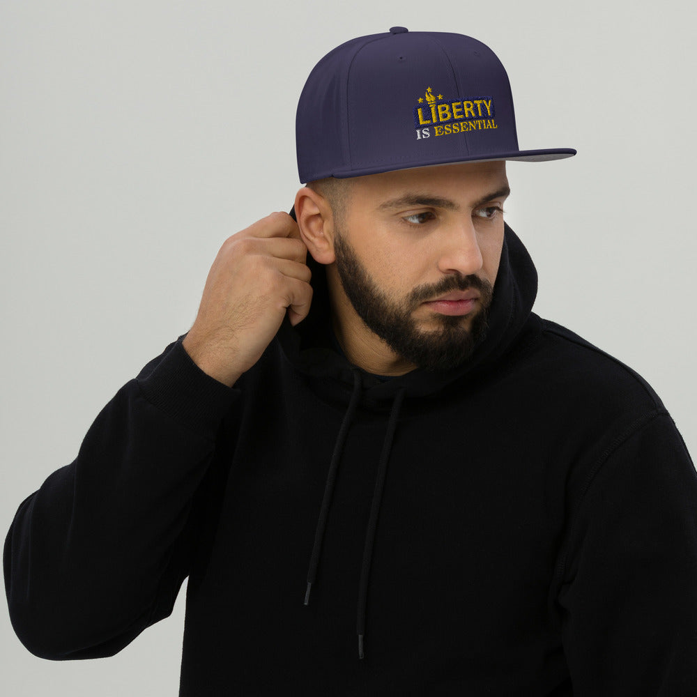 Liberty is Essential Snapback Hat