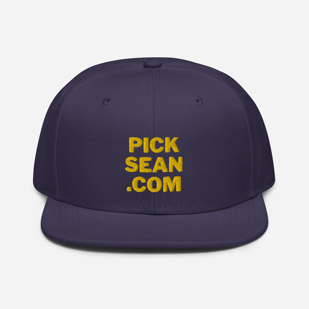 PICKSEAN.COM Snapback Hat