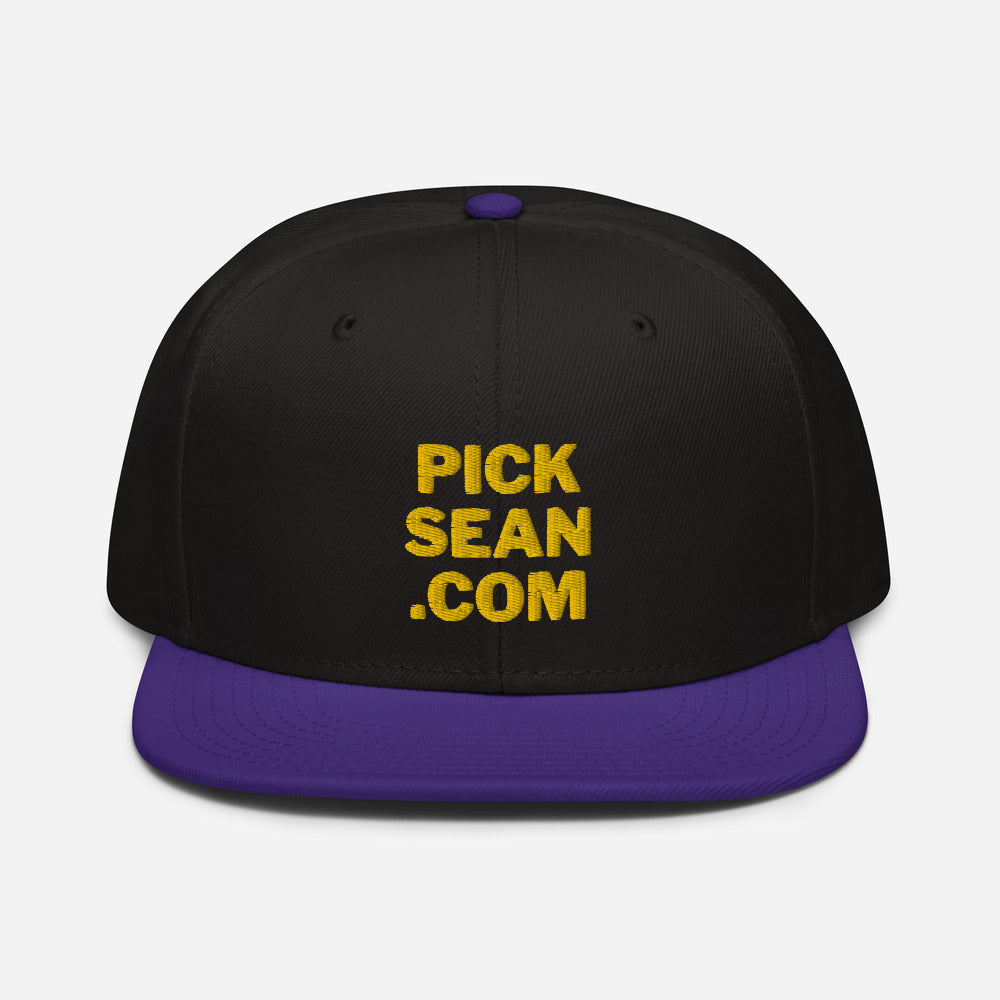 PICKSEAN.COM Snapback Hat