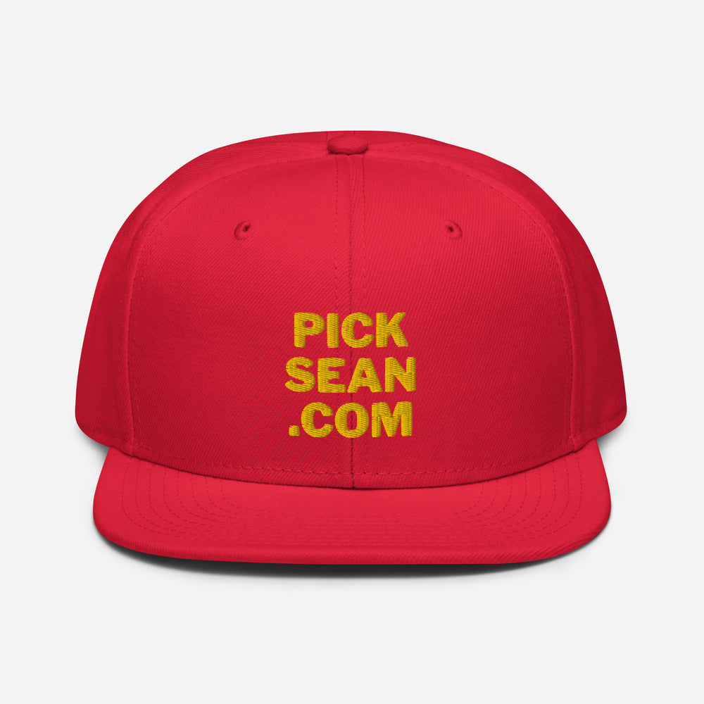 PICKSEAN.COM Snapback Hat