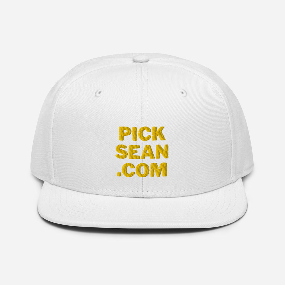 PICKSEAN.COM Snapback Hat