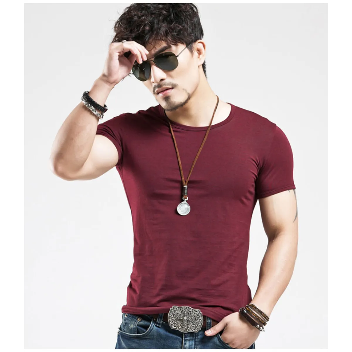 Solid Cotton Tops