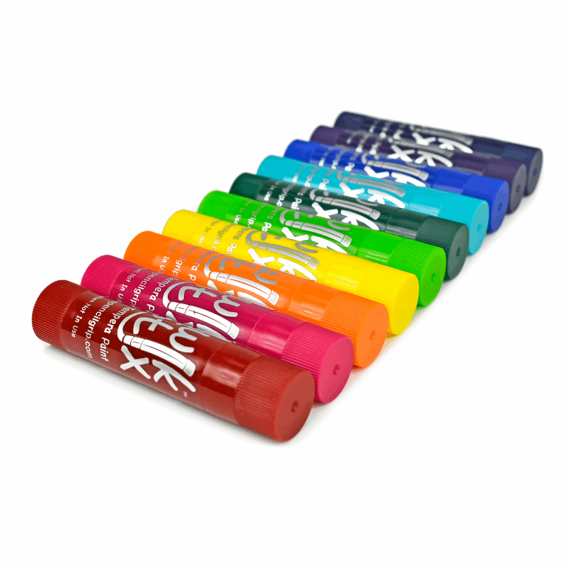Kwik Stix Paint Sticks, Set of 10 Jewel Tones