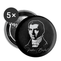 Frederic Bastiat  Buttons small 1'' (5-pack)