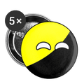 Anarchy Ball Buttons small 1'' (5-pack)