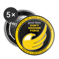 Good Ideas Don't require Force Buttons small 1'' (5-pack)