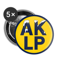Alaska Libertarian Party Buttons small 1'' (5-pack)