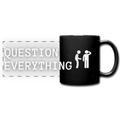 Question Everything Full Color Panoramic Mug