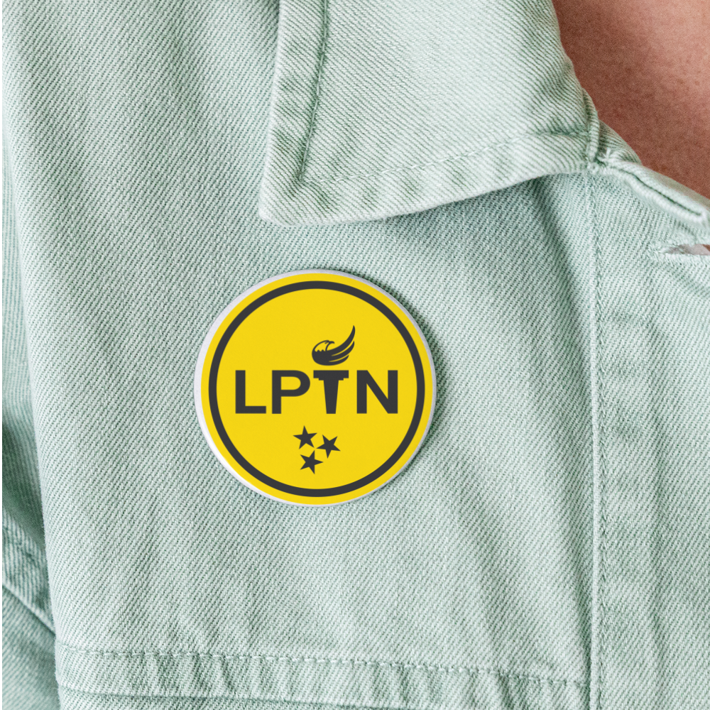 LPTN (Gold) Buttons large 2.2'' (5-pack)
