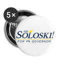 Joe Soloski for Governor of Pennsylvania Buttons large 2.2'' (5-pack)
