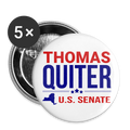 Quiter for US Senate Buttons large 2.2'' (5-pack)
