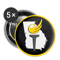 LP Georgia Buttons small 1'' (5-pack)