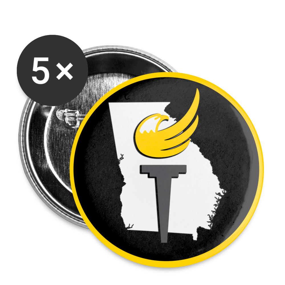 LP Georgia Buttons small 1'' (5-pack)