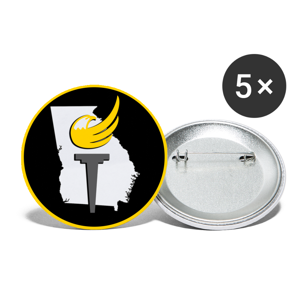 Libertarian Party of Georgia Buttons large 2.2'' (5-pack)
