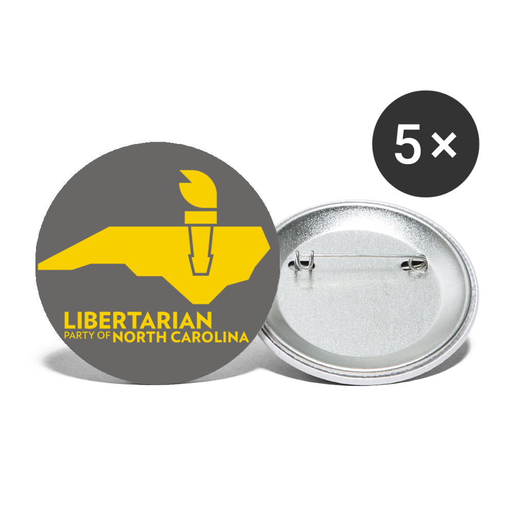 LPNC Buttons small 1'' (5-pack)