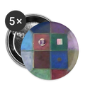 Hamsterhood of the Plaid Lodge Buttons small 1'' (5-pack)