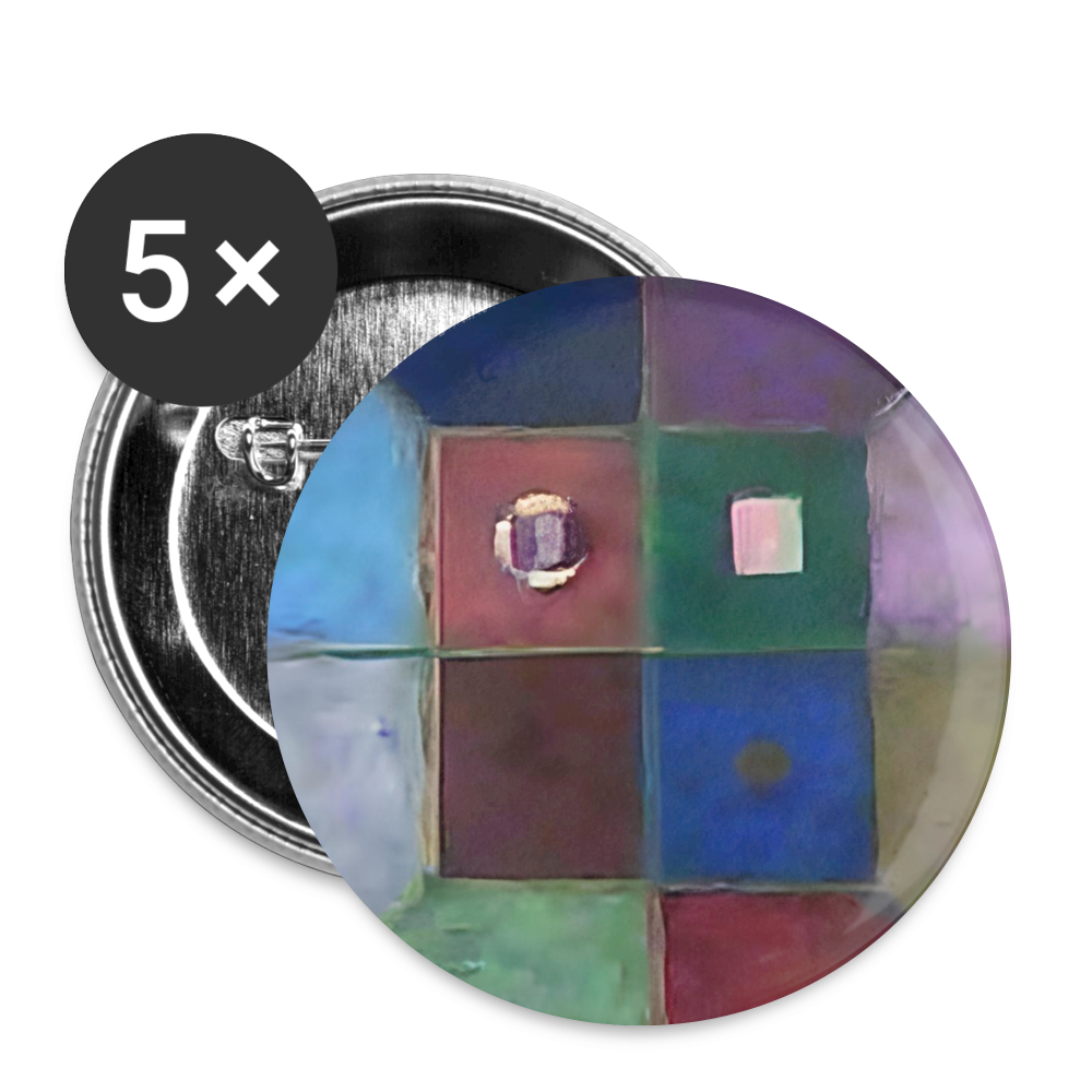 Hamsterhood of the Plaid Lodge Buttons small 1'' (5-pack)