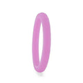 ALEXANDRITE Stackable Faceted Silicone Ring for Women Lilac Comfort Fit Hypoallergenic Thorsten - 2mm