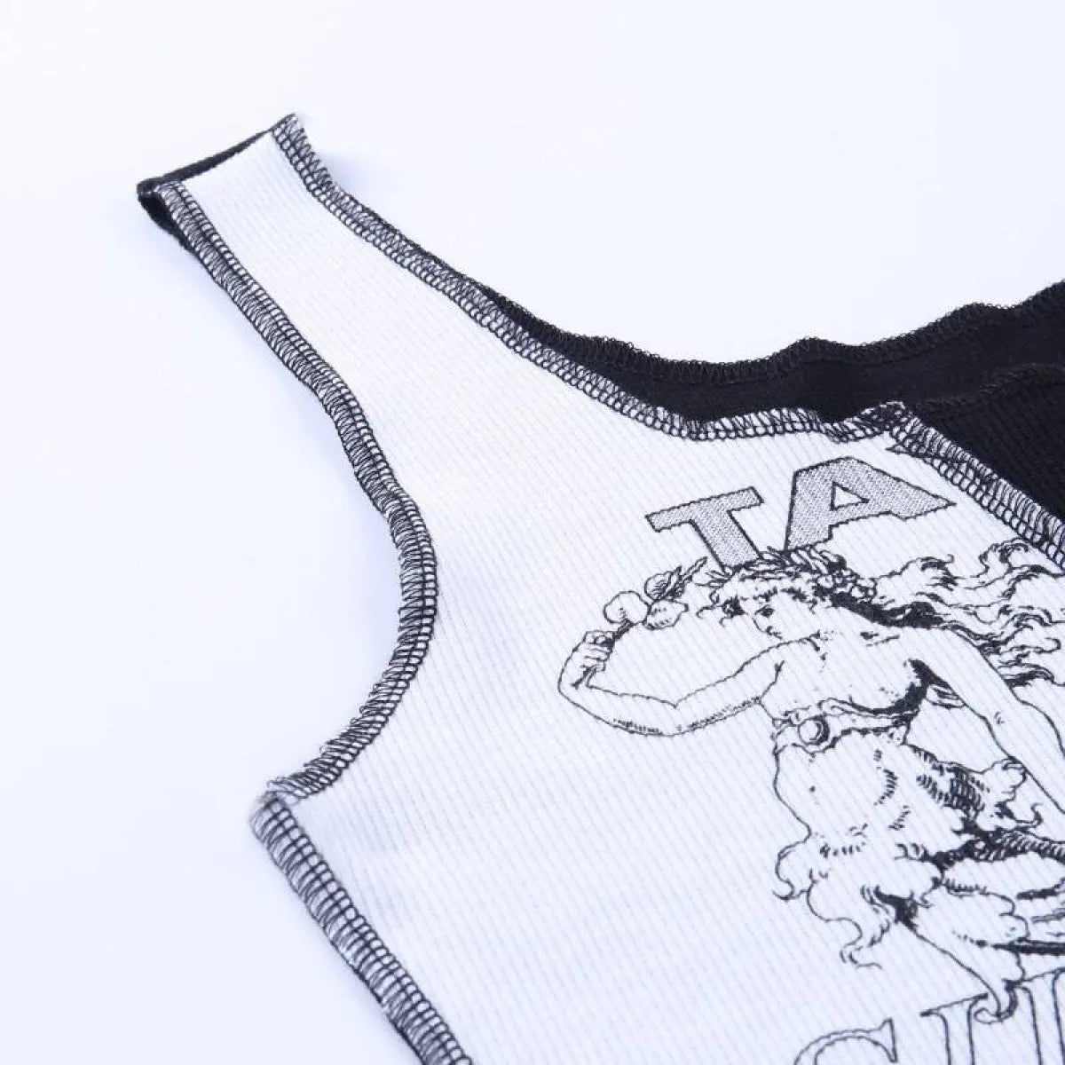 Streetwear Punk Style Crop Top