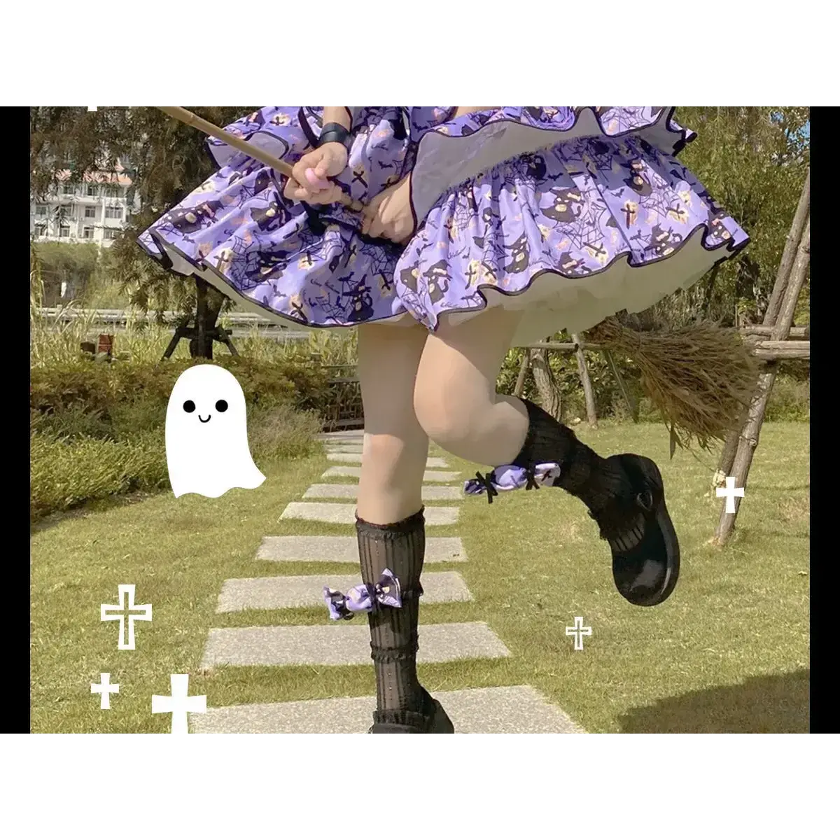 Sweet Lolita Bow Ruffle Dress