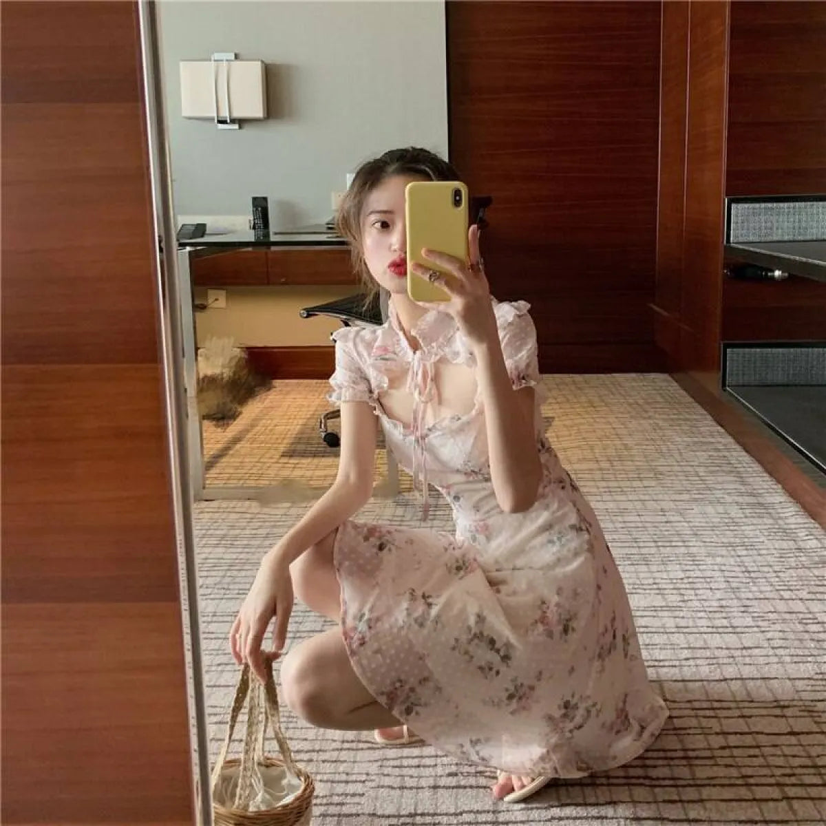 Sweet Princess Lolita Hollow Chest