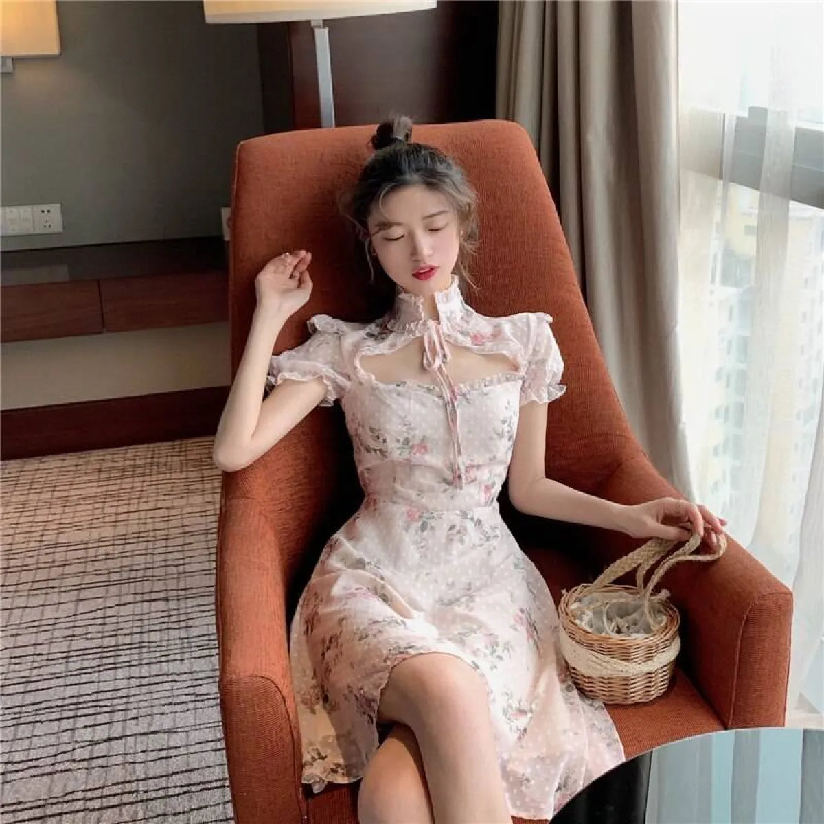 Sweet Princess Lolita Hollow Chest