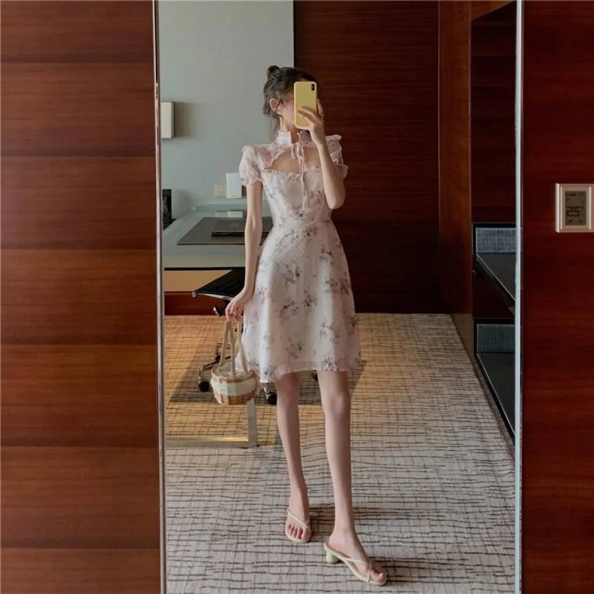 Sweet Princess Lolita Hollow Chest