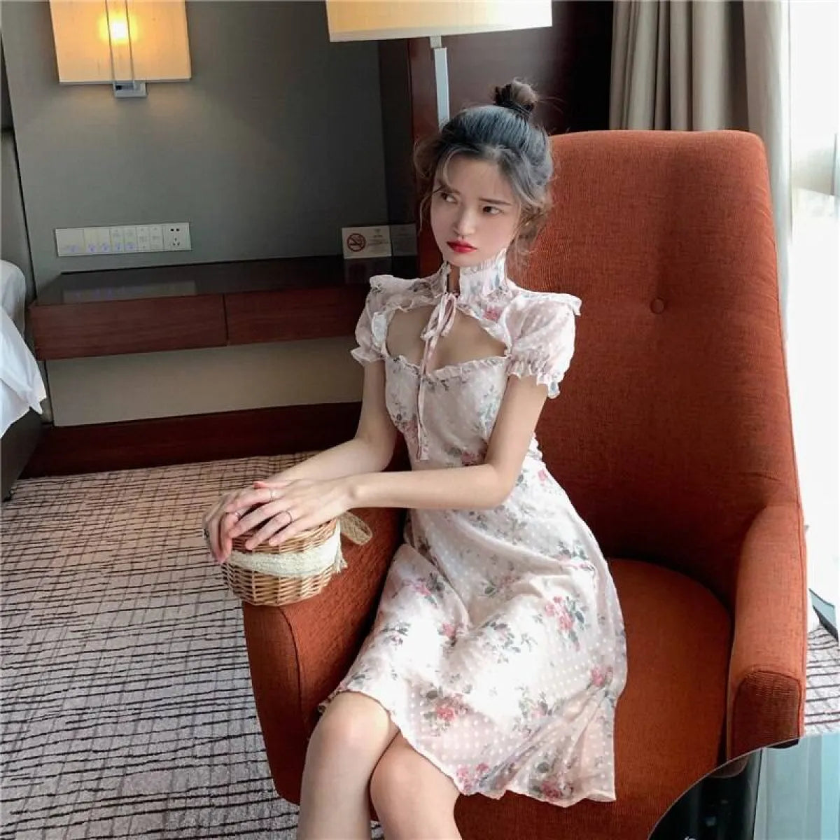 Sweet Princess Lolita Hollow Chest