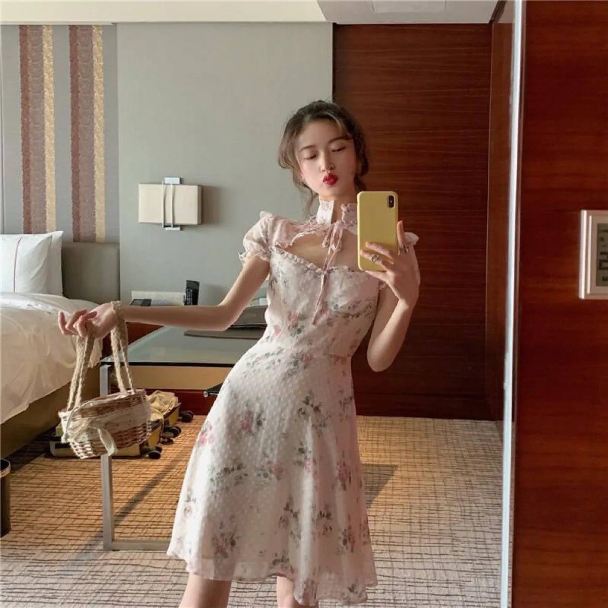 Sweet Princess Lolita Hollow Chest