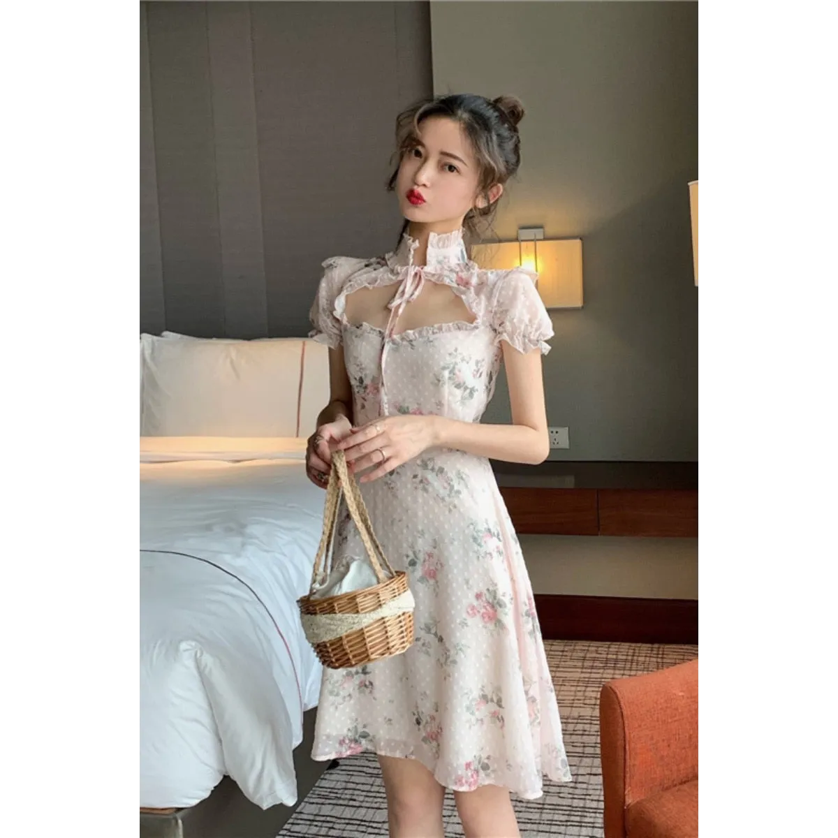 Sweet Princess Lolita Hollow Chest