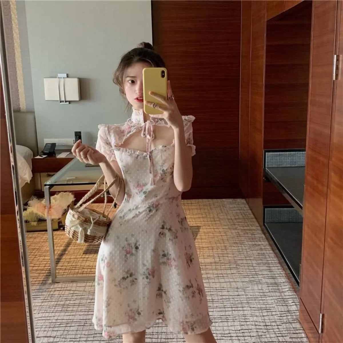 Sweet Princess Lolita Hollow Chest