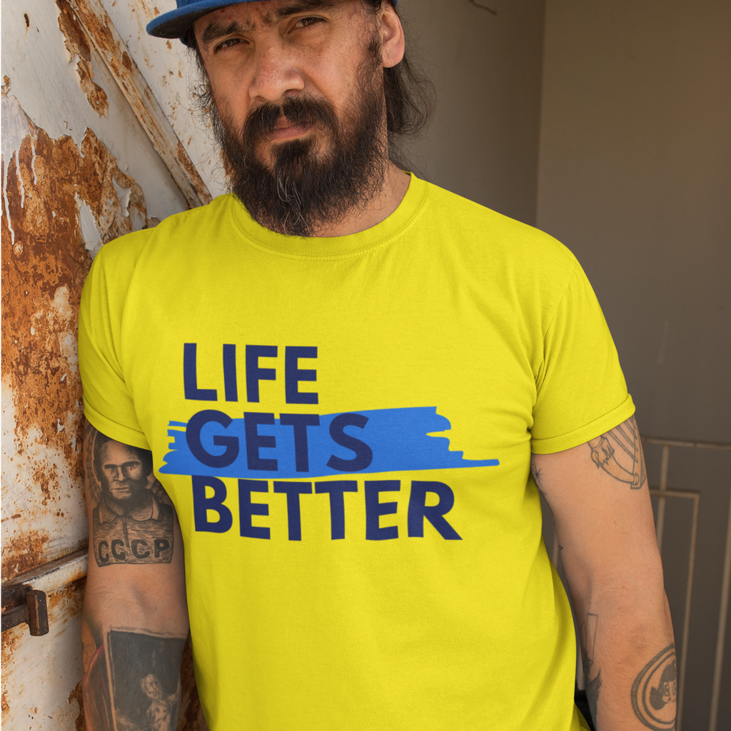 Life Gets Better (The Brian Nichols Show) Short-Sleeve Unisex T-Shirt