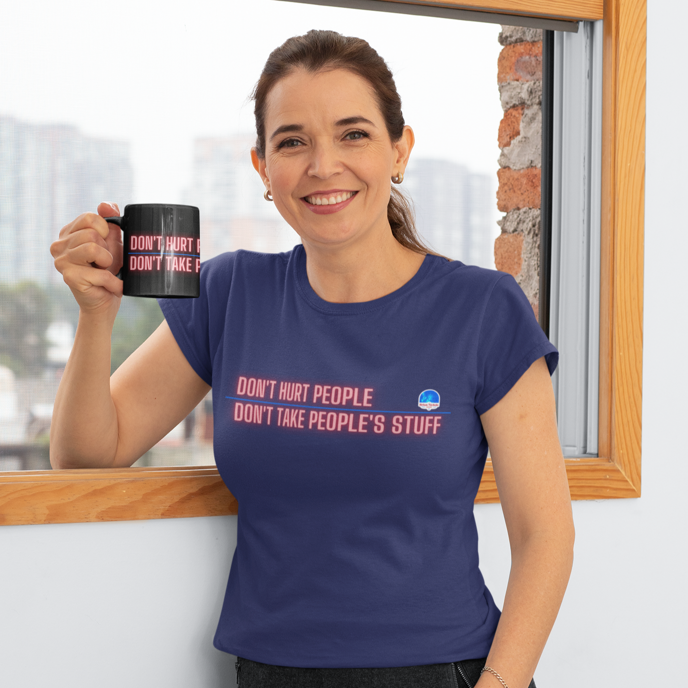 Don't Hurt People, Don't Take People's Stuff Short-Sleeve Unisex T-Shirt