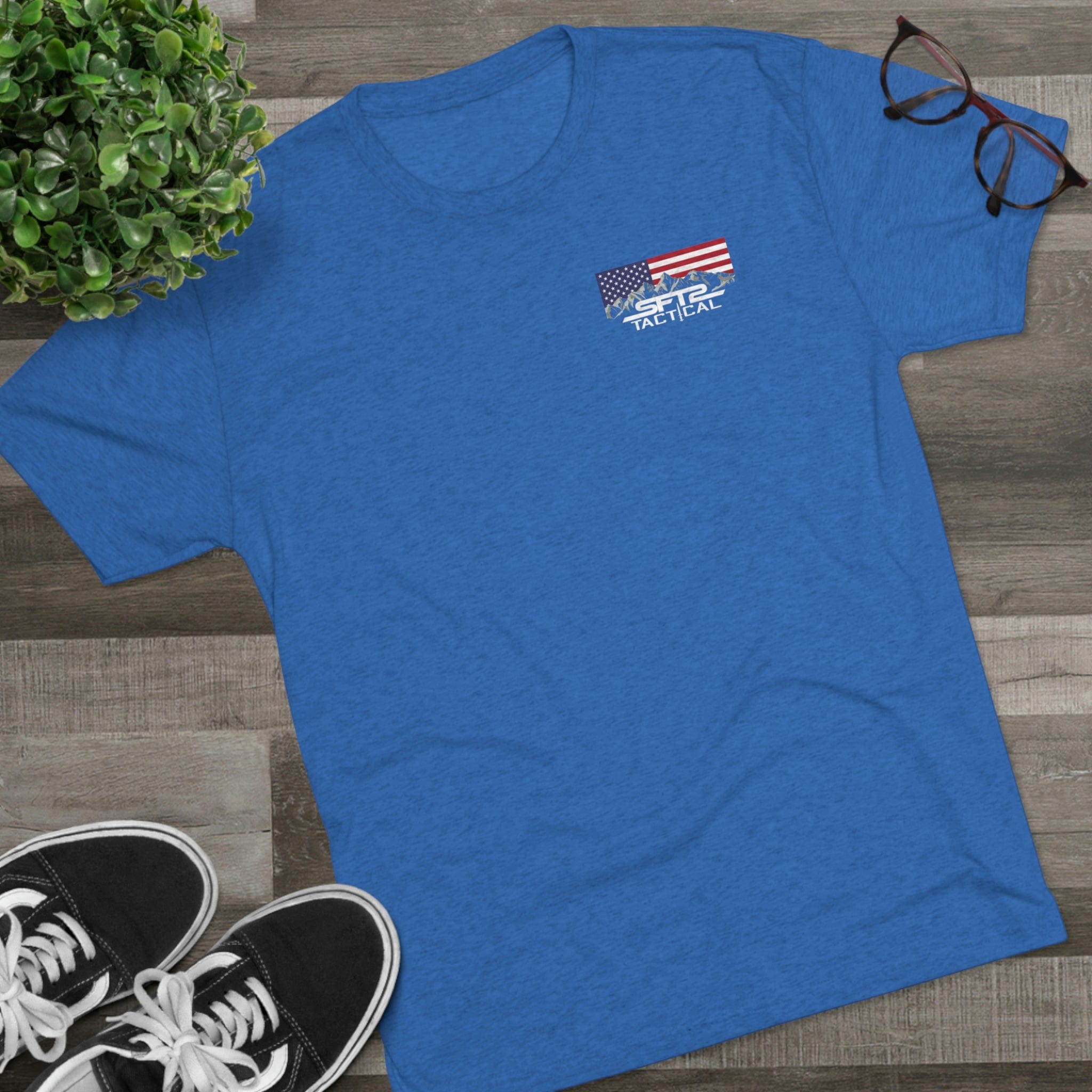 Over My Dead Body -  Tri-Blend Crew Tee