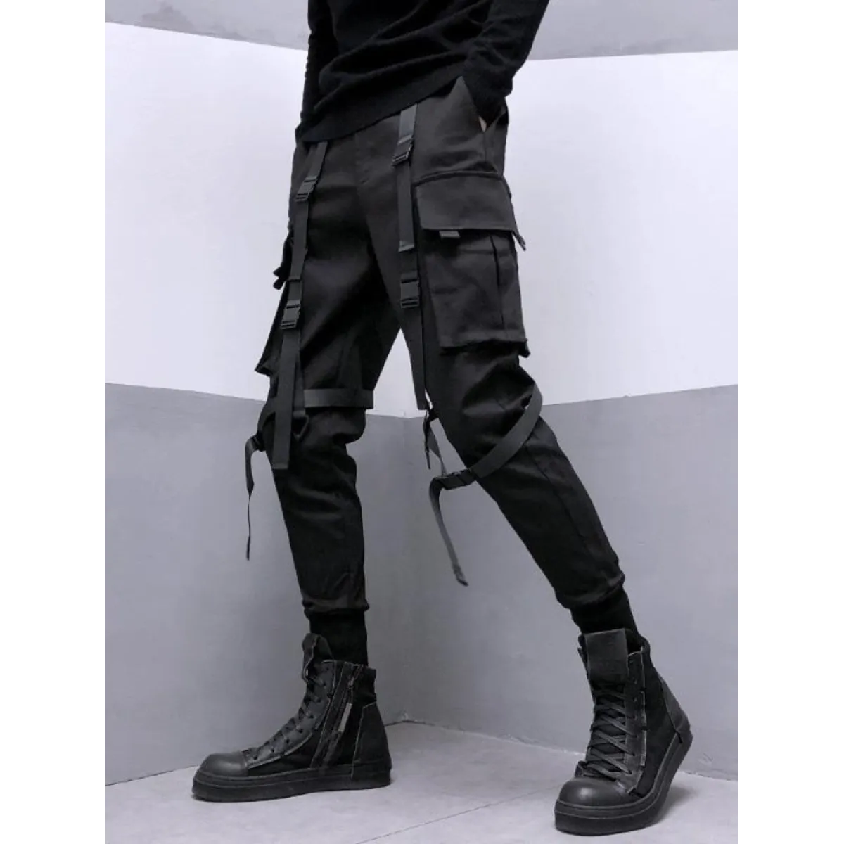 Techwear Slim Fit Pants