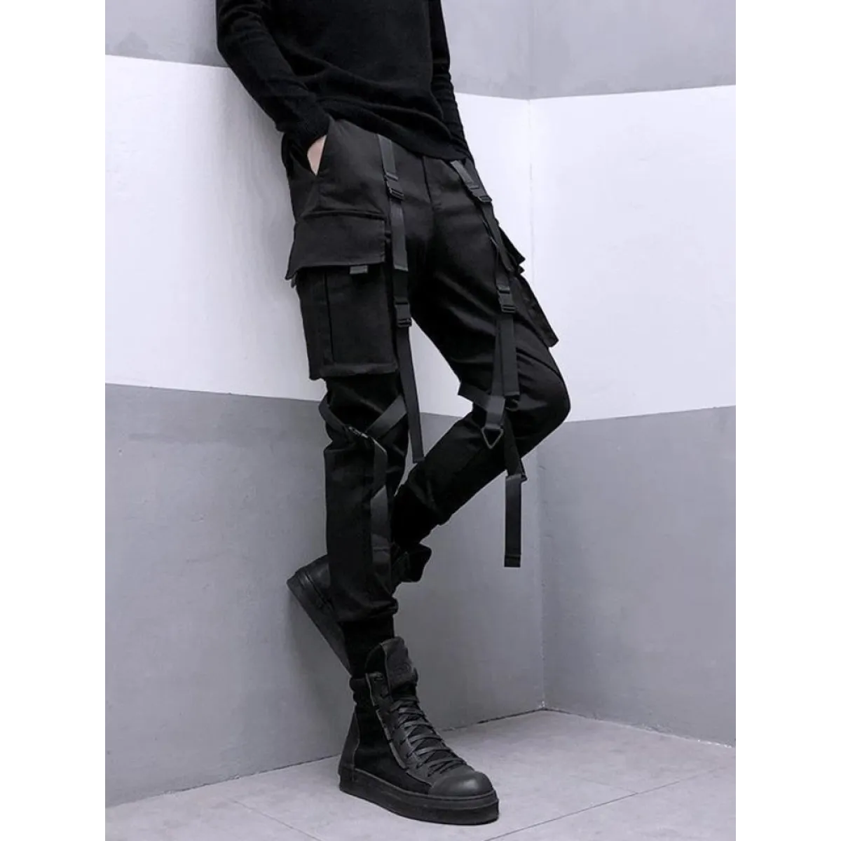 Techwear Slim Fit Pants