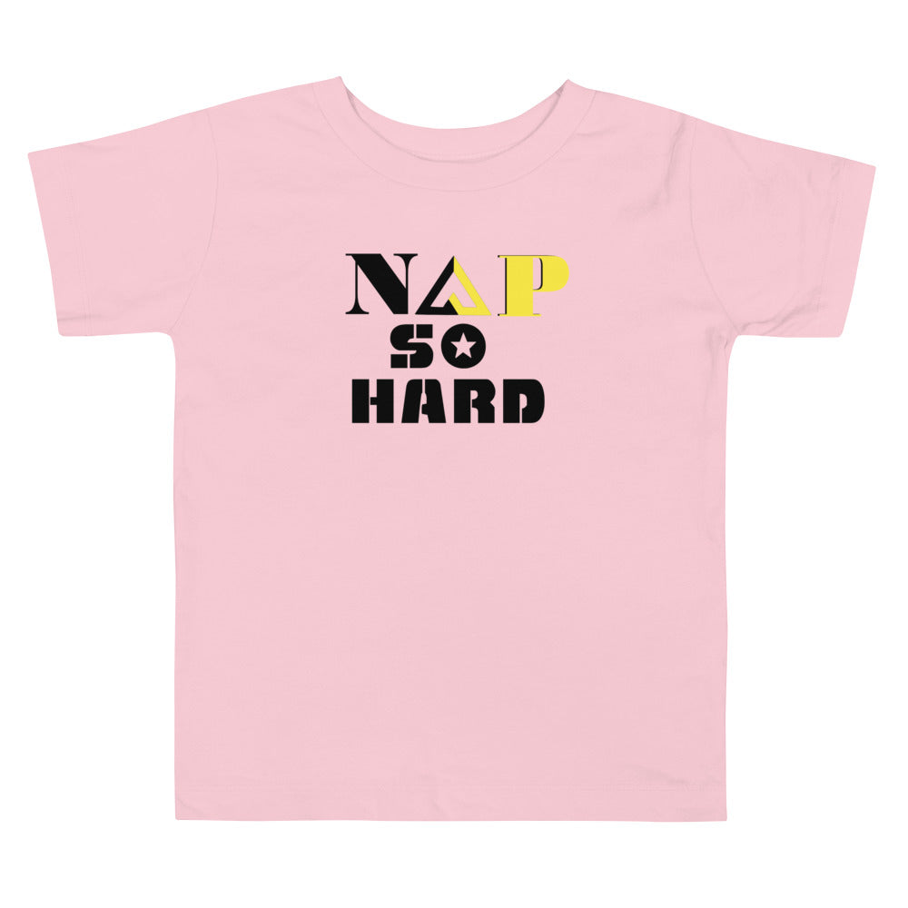 NAP SO HARD Toddler Short Sleeve Tee