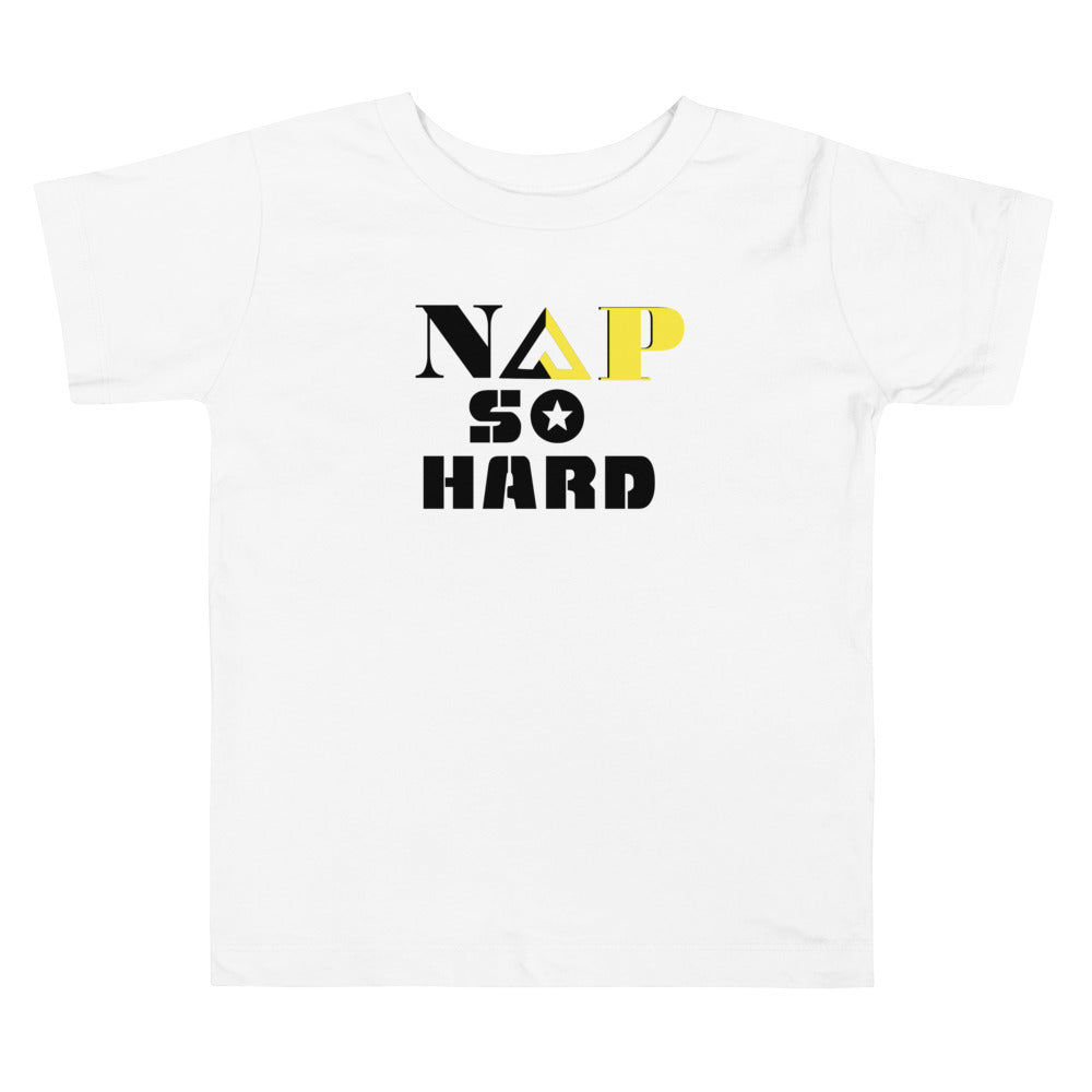 NAP SO HARD Toddler Short Sleeve Tee