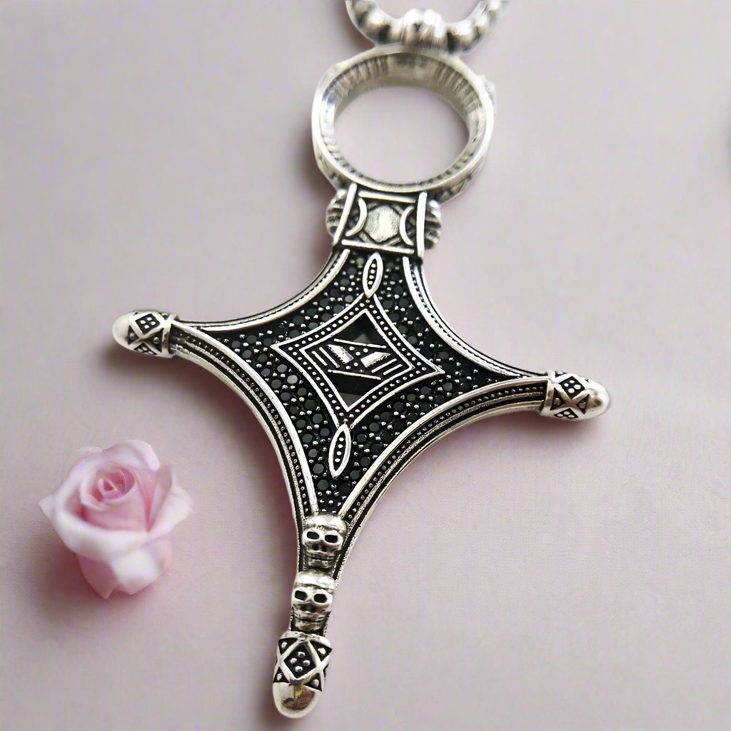 Traditional Rebel Gothic Cross Necklace