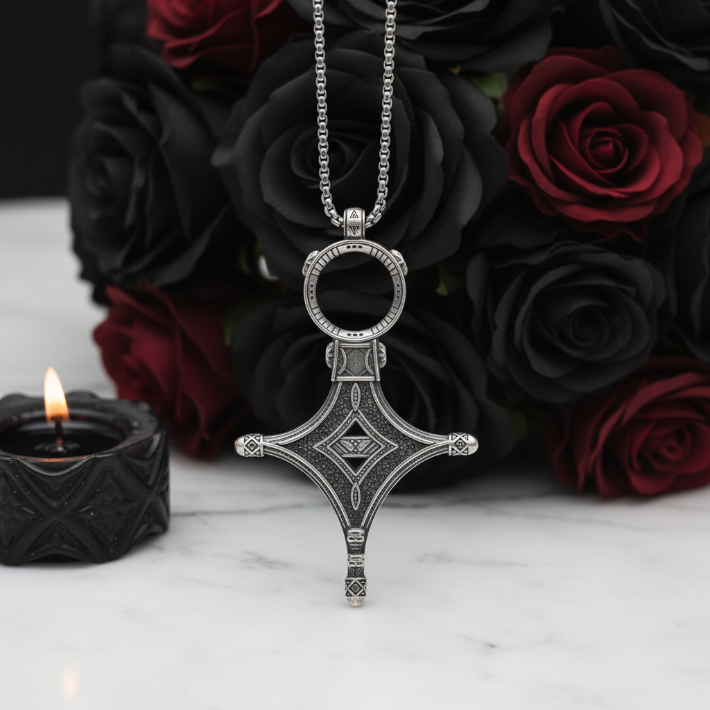 Traditional Rebel Gothic Cross Necklace