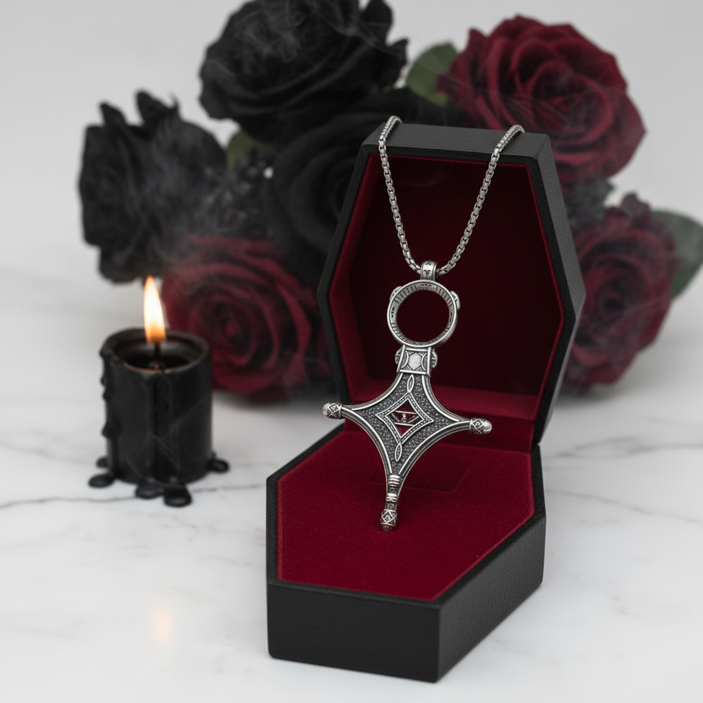 Traditional Rebel Gothic Cross Necklace