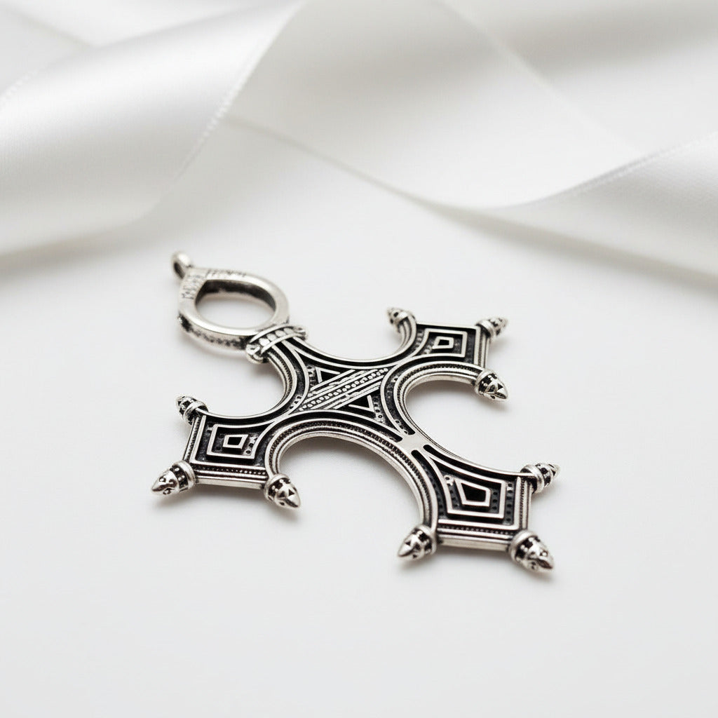 Traditional Symbolism Cross Gothic Pendant