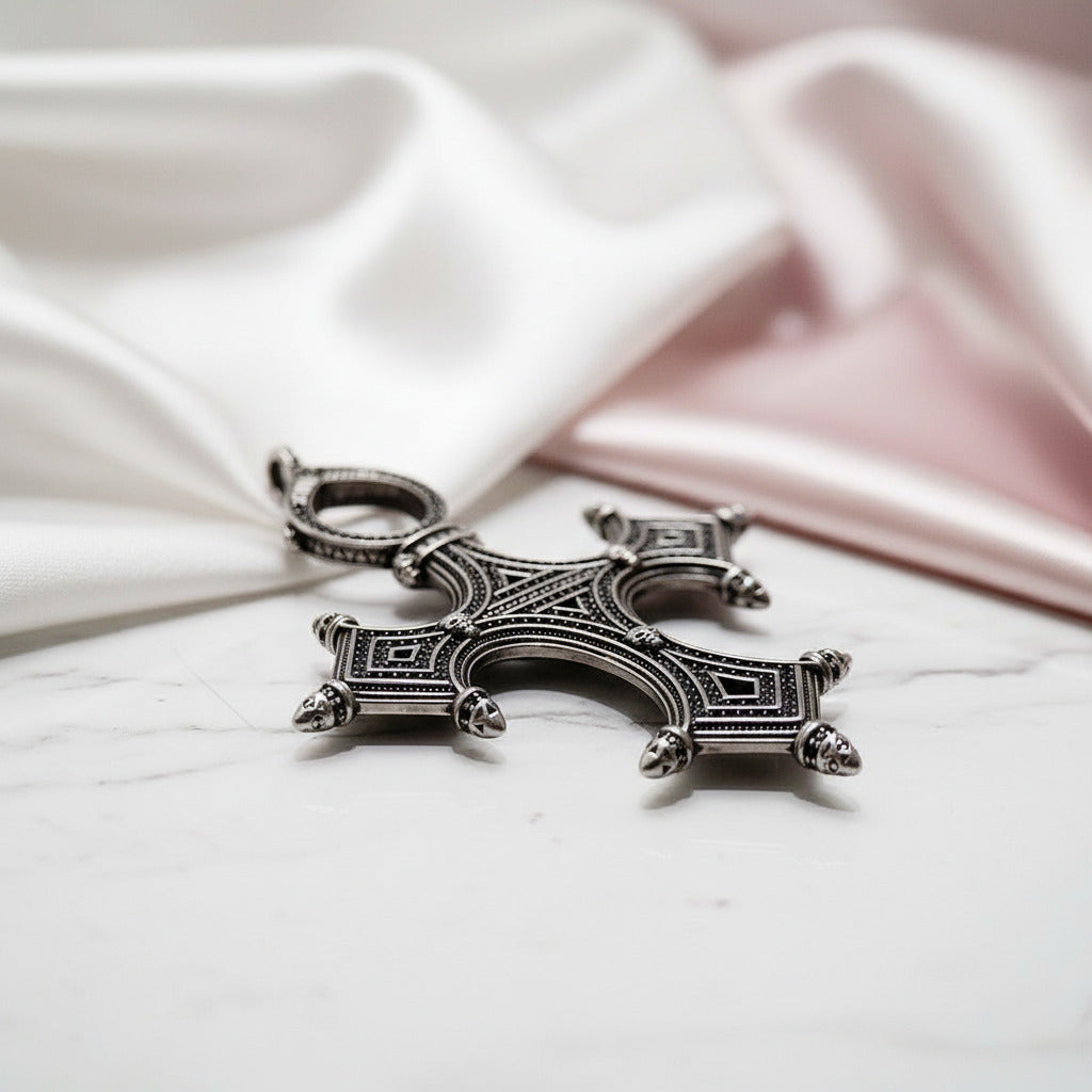 Traditional Symbolism Cross Gothic Pendant