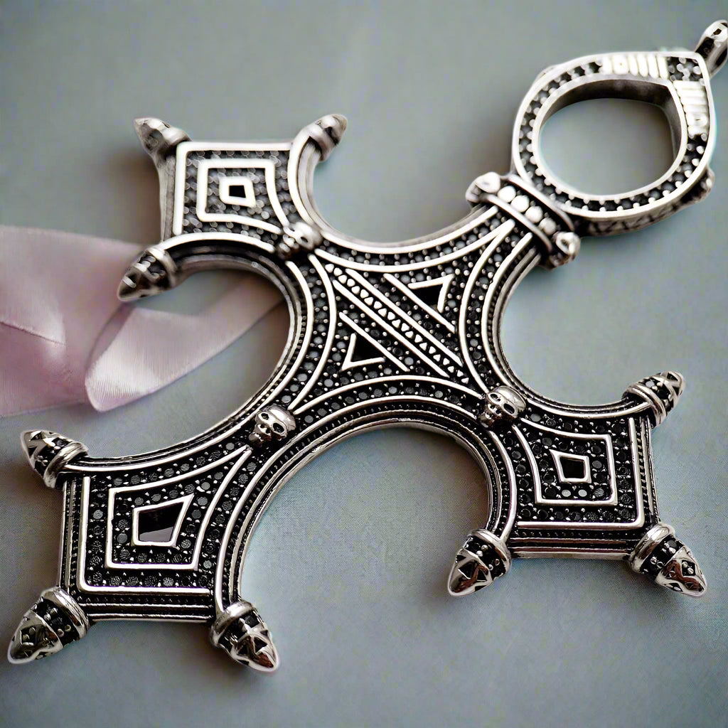 Traditional Symbolism Cross Gothic Pendant