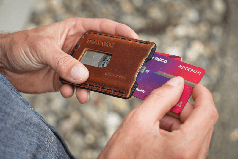 Ascent Wallet - Black Tobacco Brown