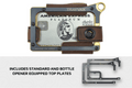 Contour Wallet - Brass Mississippi Mud