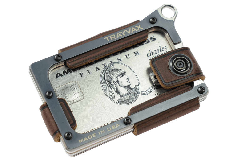 Contour Wallet - Raw Mississippi Mud