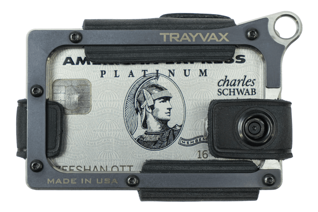 Contour Wallet - Raw Stealth Black