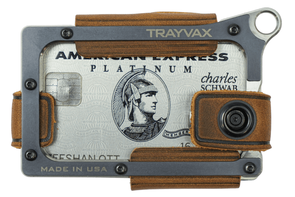 Contour Wallet - Raw Tobacco Brown